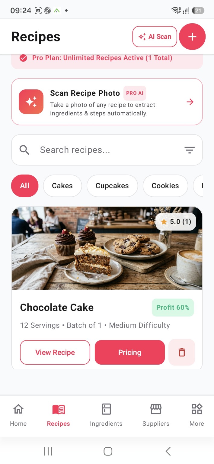 BatchBoss Mobile App screenshot